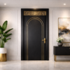 Zaara Door Matte Black Color Zaara Door Matte Black Color