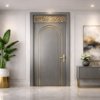 Zaara Door Metallic Grey Color Zaara Door Metallic Grey Color