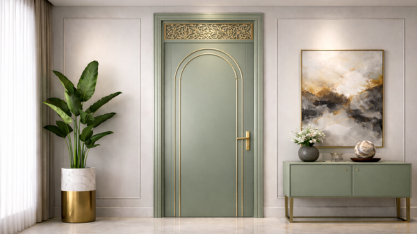 Zaara Door Sage Green Color