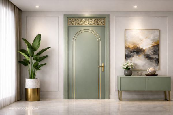 Zaara Door Sage Green Color Zaara Door Sage Green Color