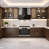 Zaara Kitchen Dark Walnut Color Zaara Kitchen Dark Walnut Color