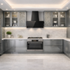 Zaara Kitchen Metallic Grey Color Zaara Kitchen Metallic Grey Color