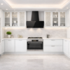 Zaara Kitchen Pure White Color 1 Zaara Kitchen Pure White Color 1