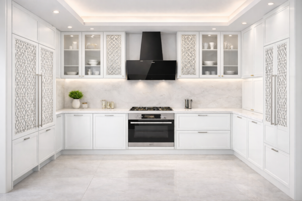 Zaara Kitchen Pure White Color 1 Zaara Kitchen Pure White Color 1