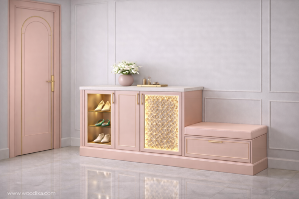 Zaara Shoe Rack Blush Pink Color Zaara Shoe Rack Blush Pink Color