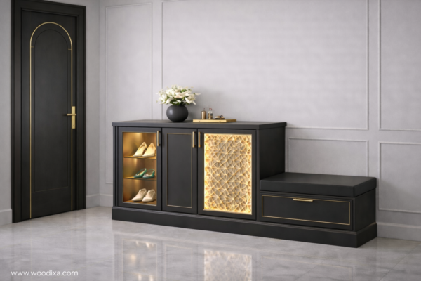 Zaara Shoe Rack Matte Black Color Zaara Shoe Rack Matte Black Color