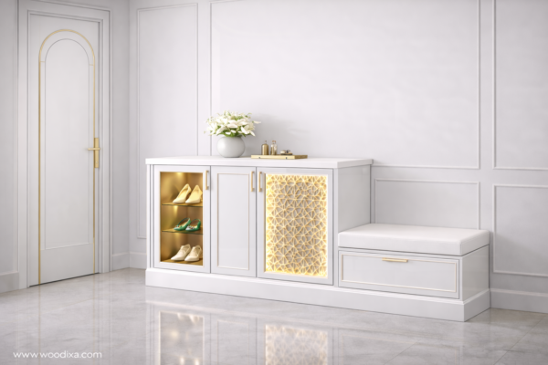 Zaara Shoe Rack Pure White Color Zaara Shoe Rack Pure White Color