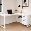 Vectra Workstation Perspective Pure White Matte Black Color Vectra Workstation Perspective Pure White Matte Black Color