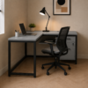 Vectra Workstation Side View Metallic Grey Matte Black Color Vectra Workstation Side View Metallic Grey Matte Black Color