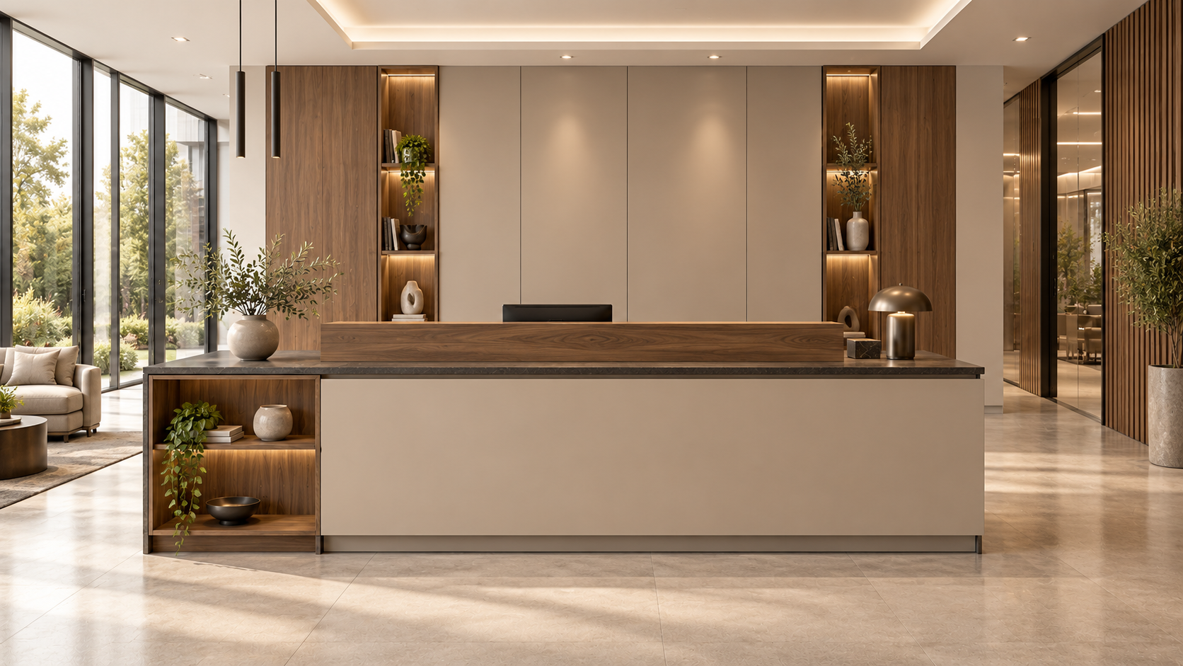 Custom Reception Desks And Counters Pakistan