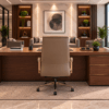 Nexus Executive Desk Dark Walnut Rear View Islamabad Pakistan Nexus Executive Desk Dark Walnut Rear View Islamabad Pakistan