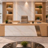 Nexus Executive Desk Natural Oat Front View Rawalpindi Pakistan Nexus Executive Desk Natural Oat Front View Rawalpindi Pakistan