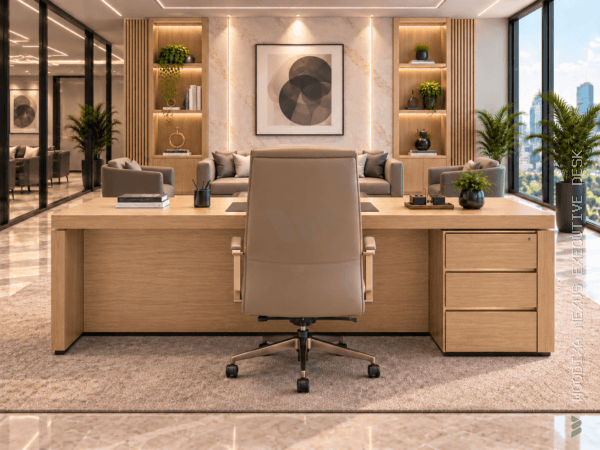 Nexus Executive Desk Natural Oat Rear View Rawalpindi Pakistan Nexus Executive Desk Natural Oat Rear View Rawalpindi Pakistan